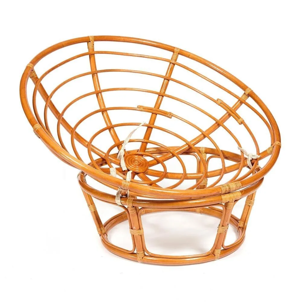 Кресло PAPASAN/ПАПАСАН 23/01 W  /с подушкой/ Cognac (коньяк)_13739.