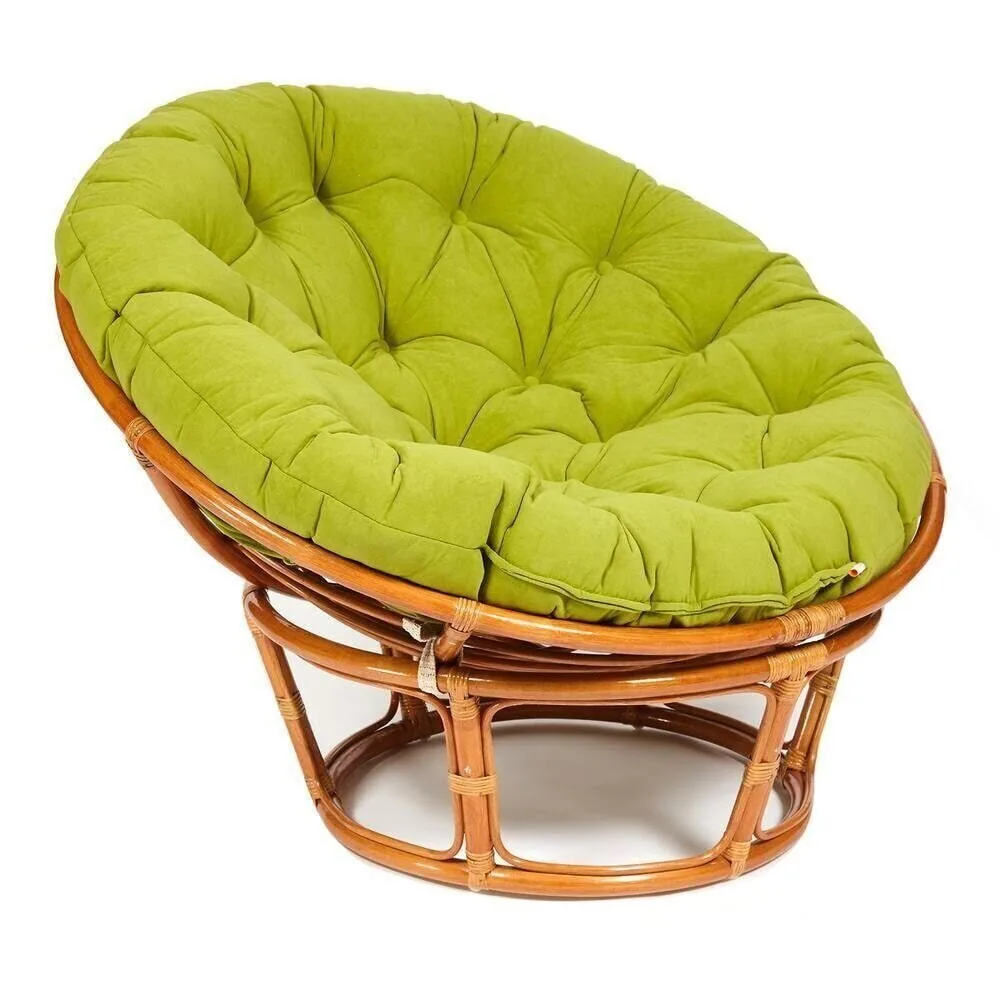 Кресло PAPASAN/ПАПАСАН 23/01 W  /с подушкой/ Cognac (коньяк)_13739.