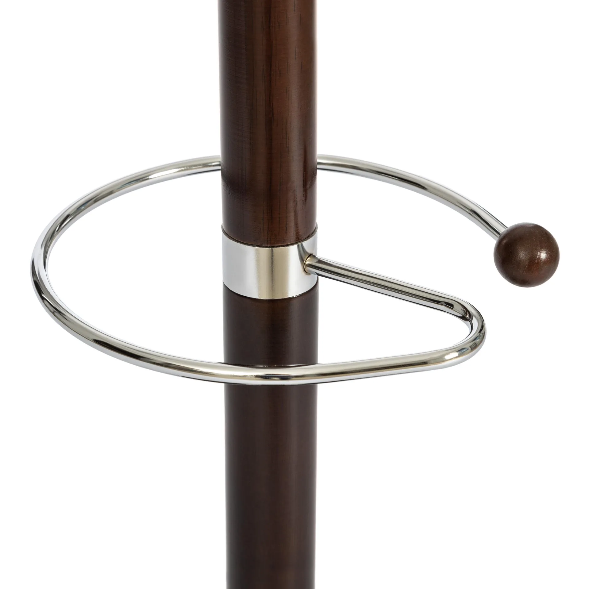 Вешалка Sakura (mod. GH-8606) Black (Черный) / Walnut (Орех)_21438.