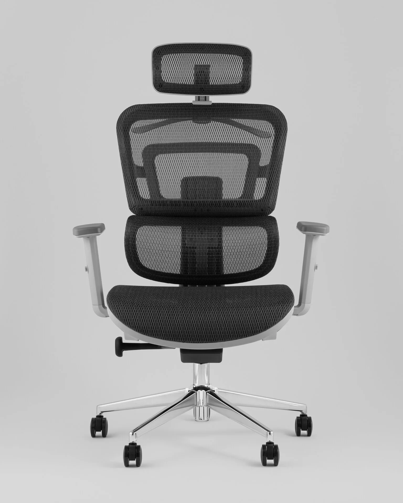 Кресло офисное TopChairs Techno Professional серый
