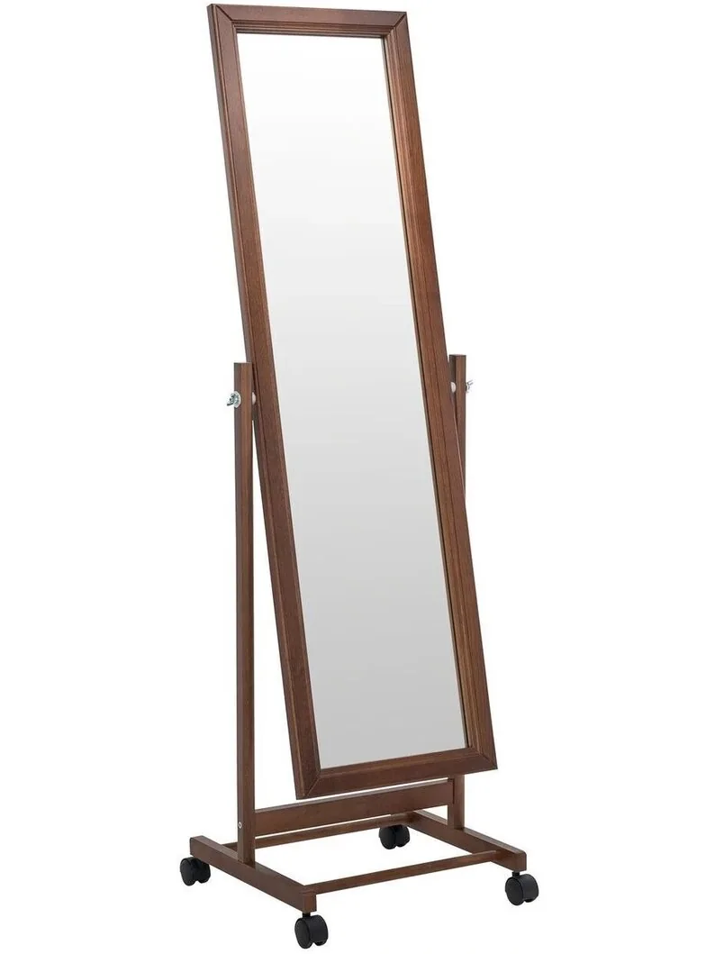 Зеркало напольное BeautyStyle 27 средне-коричневый 135 см х 42,5 см 425х350х1350