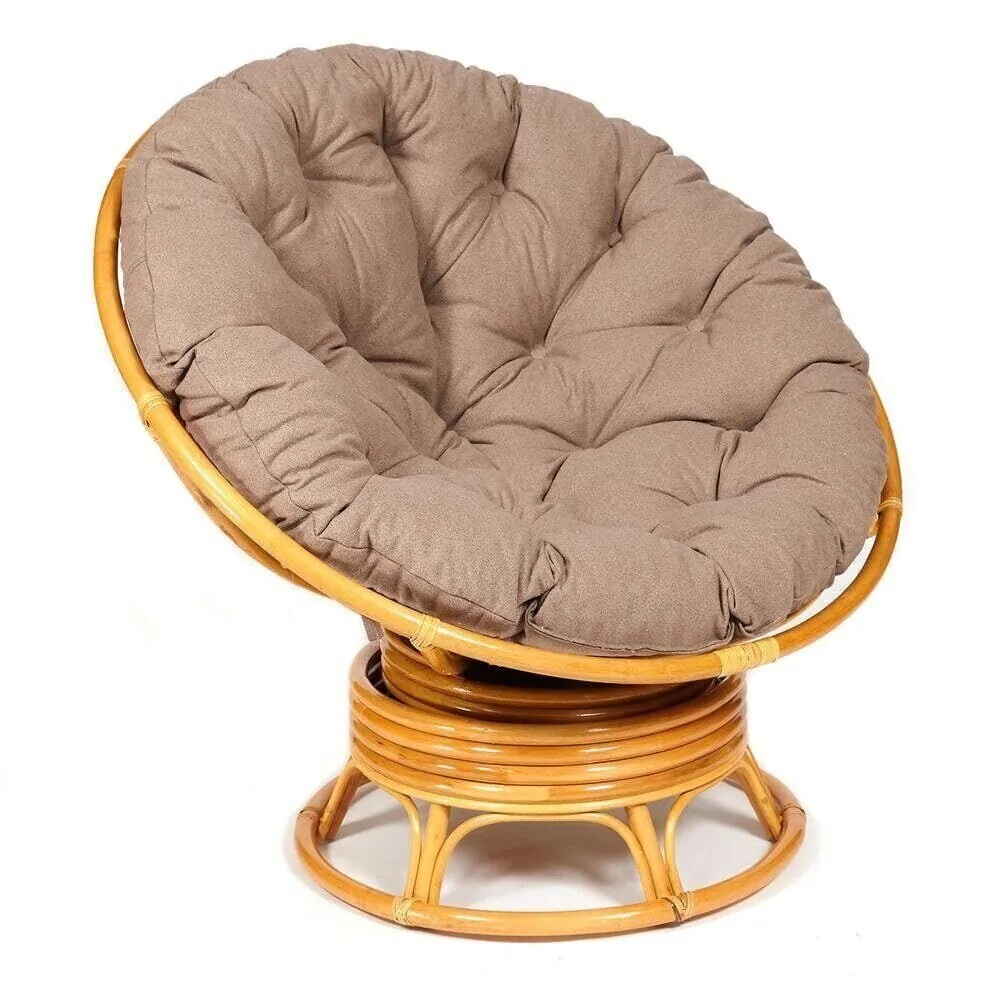 Кресло-качалка PAPASAN/ПАПАСАН w 23/01 B /с подушкой/ Honey (мед)_13760.