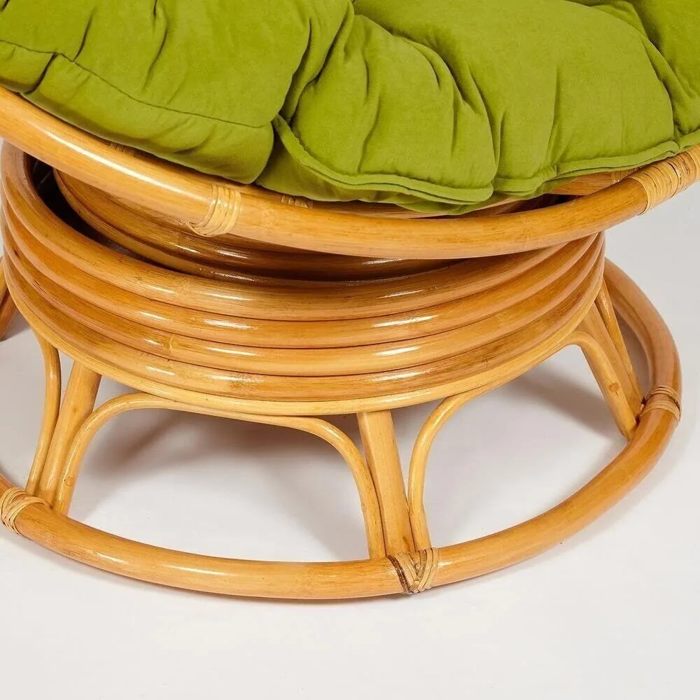 Кресло-качалка PAPASAN/ПАПАСАН w 23/01 B /с подушкой/ Honey (мед)_13756.