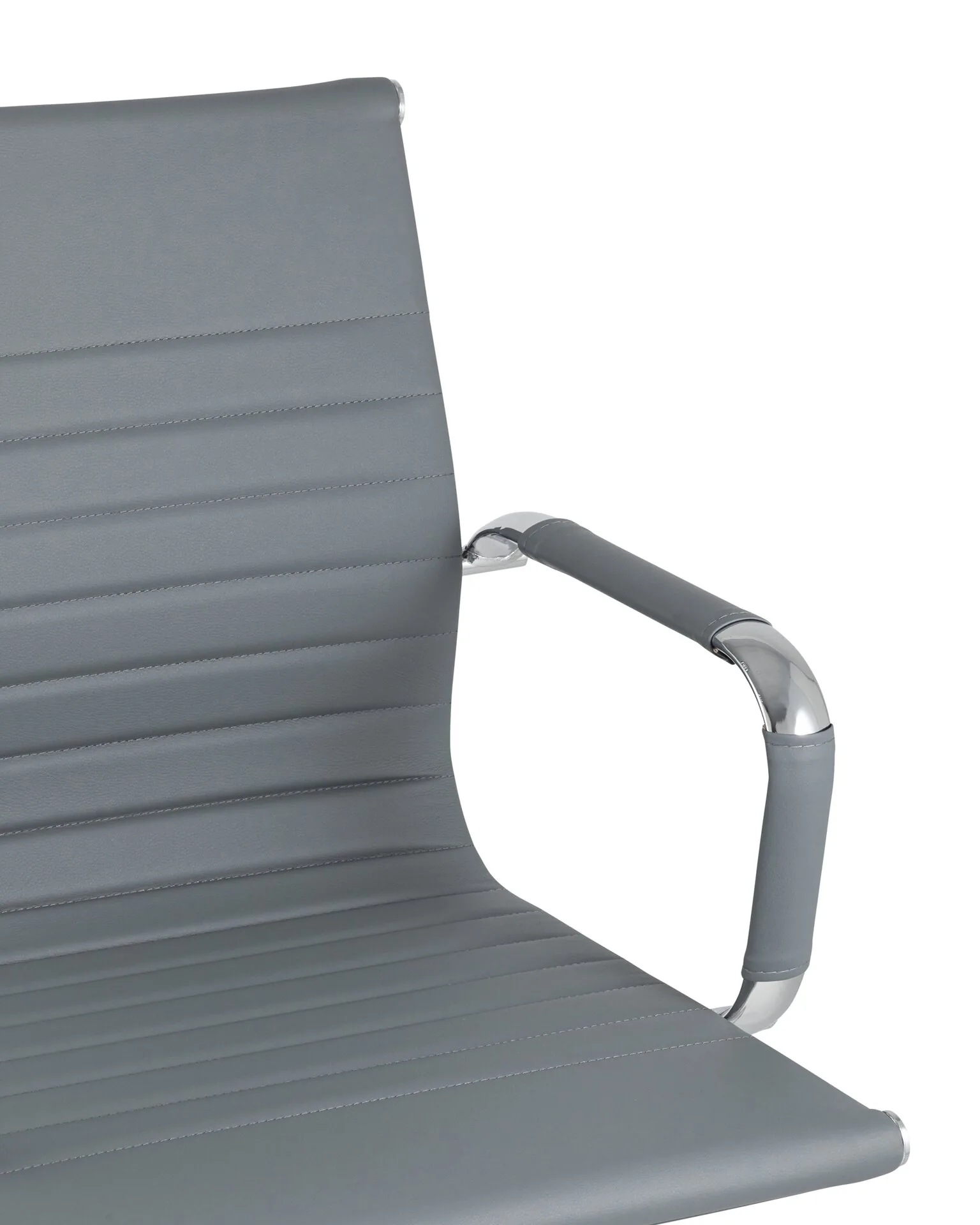 Кресло для посетителей TopChairs Visit серое