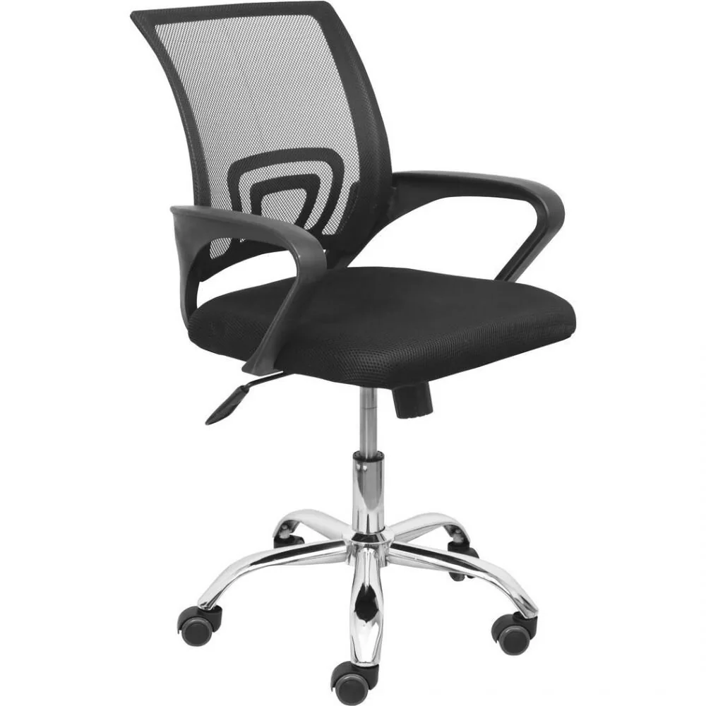 Кресло поворотное Ricci New, черный, сетка 80017