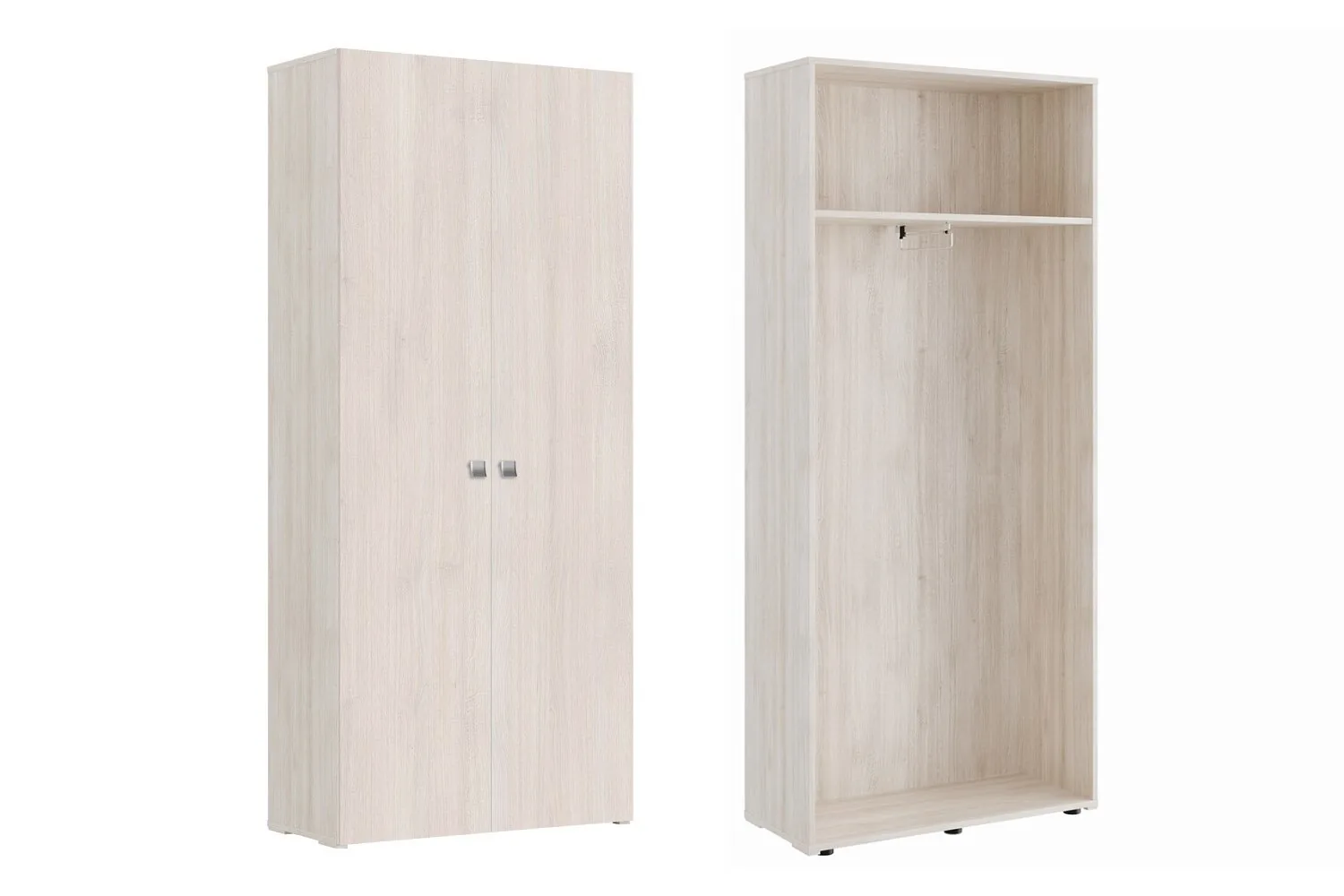Zion Гардероб 92x42x209 дуб шамони светлый ZIO28550222