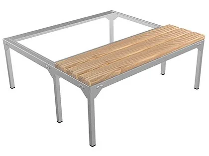 Скамья-подставка LS-21-80 сосна  800*770*334h