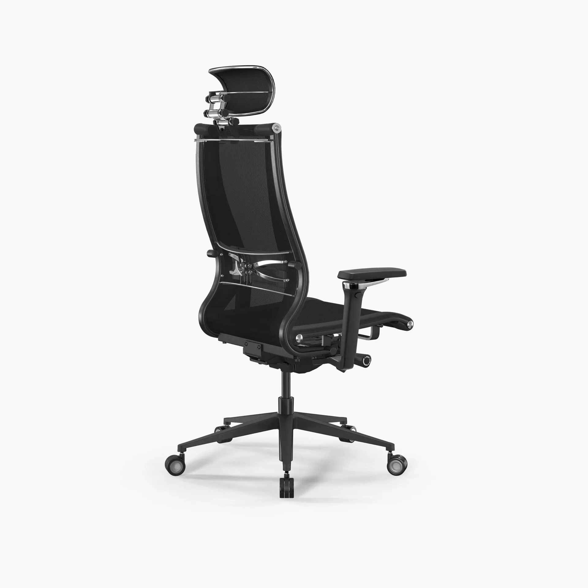 Кресло Метта Samurai L2-16D - YM93+Infinity /Kb09/Nb09/D15P/H13mM-3D(M26.B11.G24.W04) (Черный)
