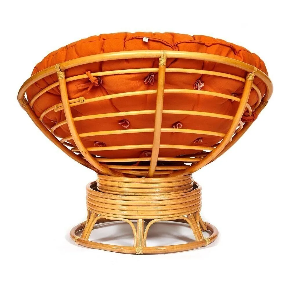Кресло-качалка PAPASAN/ПАПАСАН w 23/01 B /с подушкой/ Honey (мед)_13752.