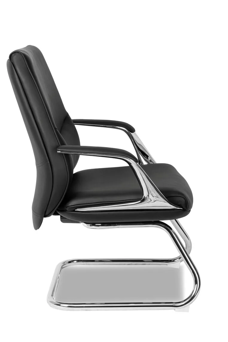 Кресло посетителя College CLG-627 LTU-C Black черный