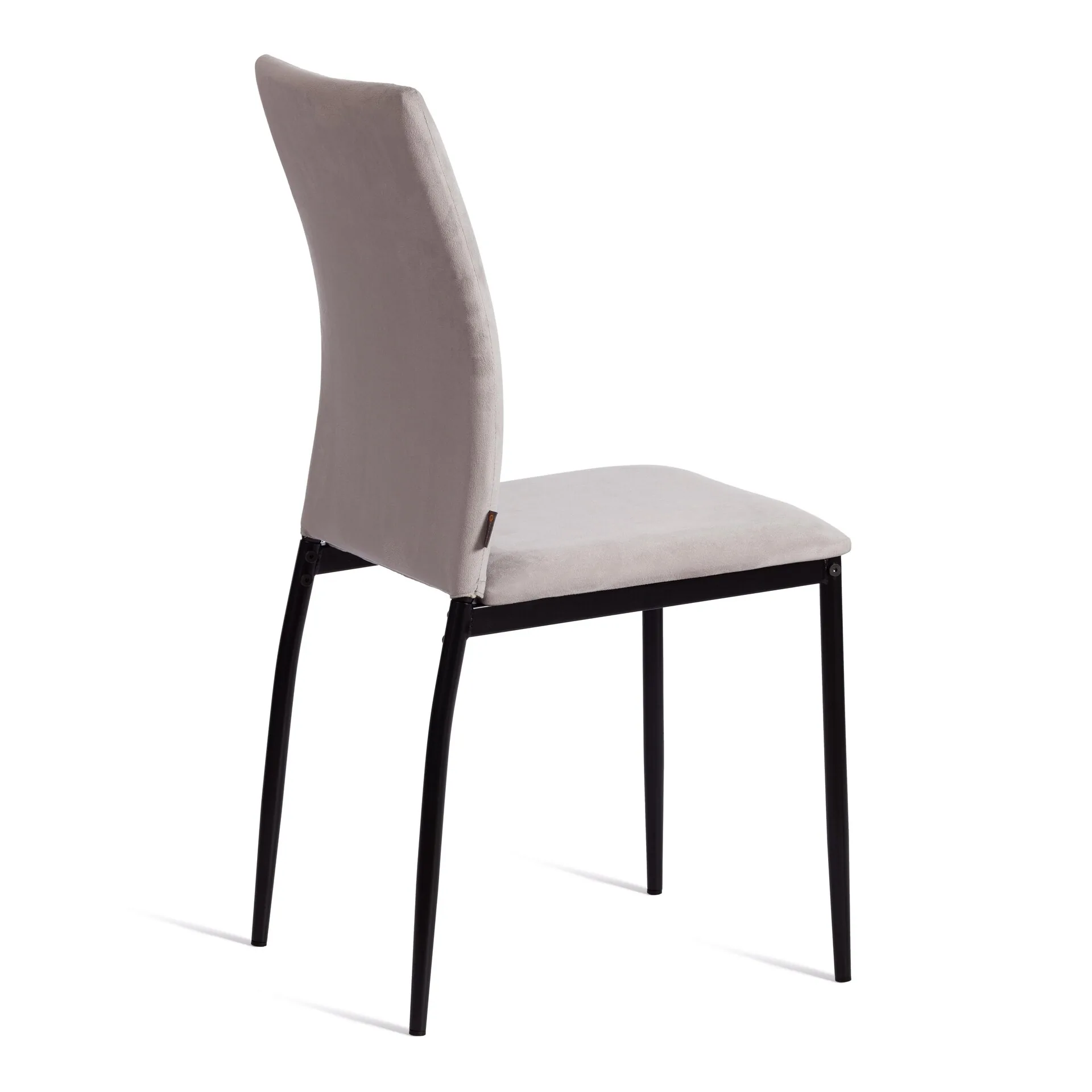 Стул CAPRI (mod. BC565-DC) / 2 шт. в упаковке Light grey (светло-серый) HLR14 / черный_24376.