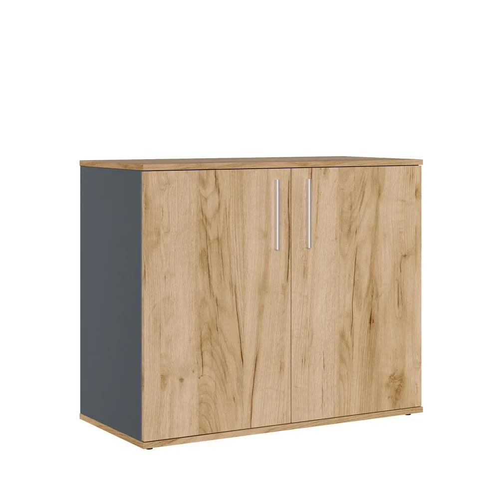 Креденция 90x42x74,6 дуб крафт золотой Zion Light  ZIL39240224