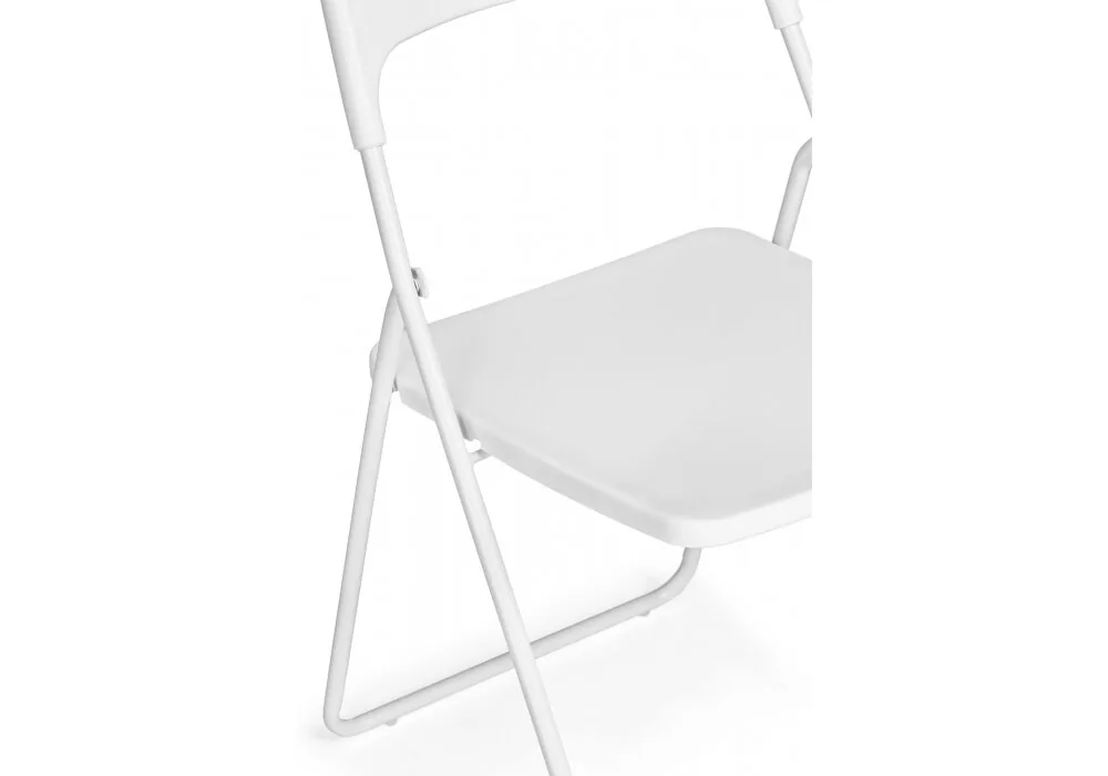 Пластиковый стул Fold складной white.
