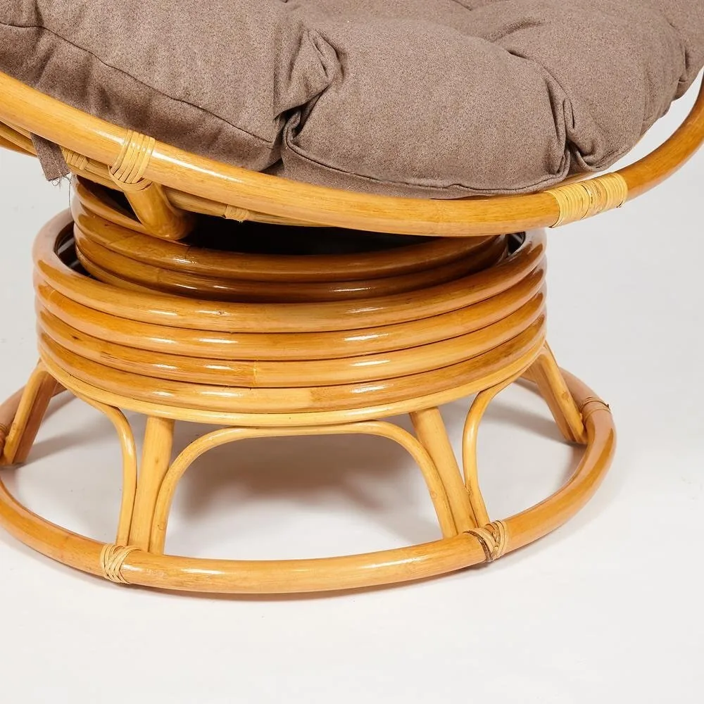 Кресло-качалка PAPASAN/ПАПАСАН w 23/01 B /с подушкой/ Honey (мед)_13760.